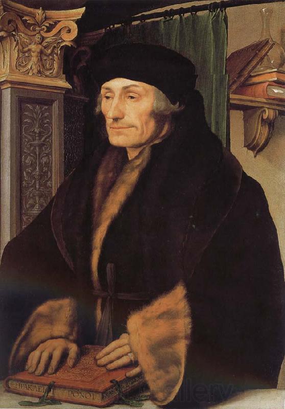Hans Holbein Rotterdam's Erasmus and the Renaissance portrait Bizhu Norge oil painting art